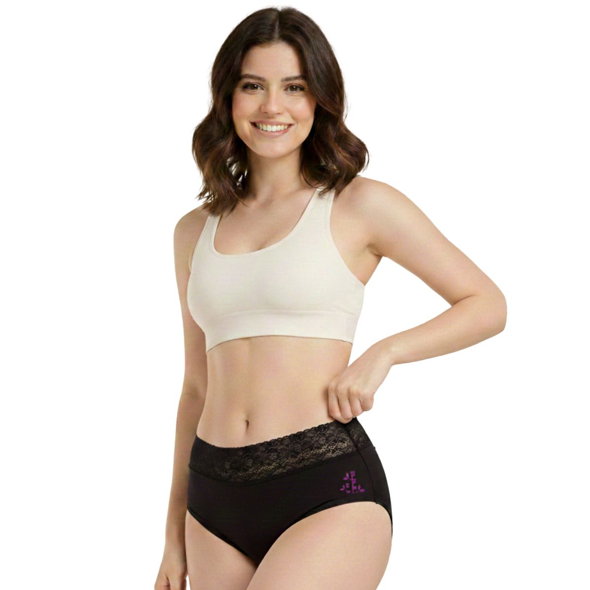 Panties de Bambú Menstrual Absorbente