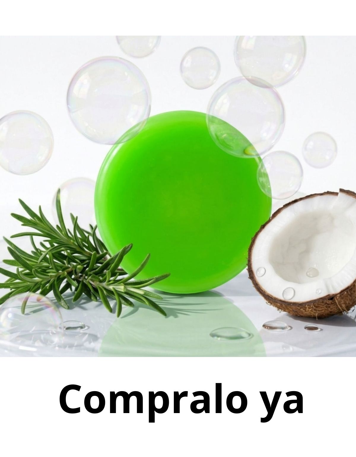 KIT SHAMPOO Y ACONDICIONADOR SOLIDO ROMERO Y COCO FORTALECEDOR