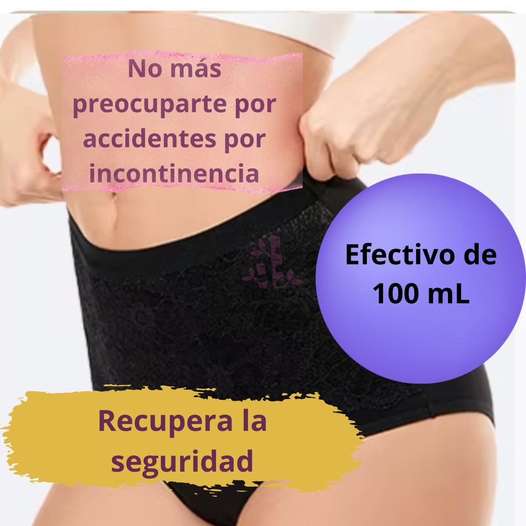Calzon Incontinencia Urinaria Bambu Scentia Lavable 200ml
