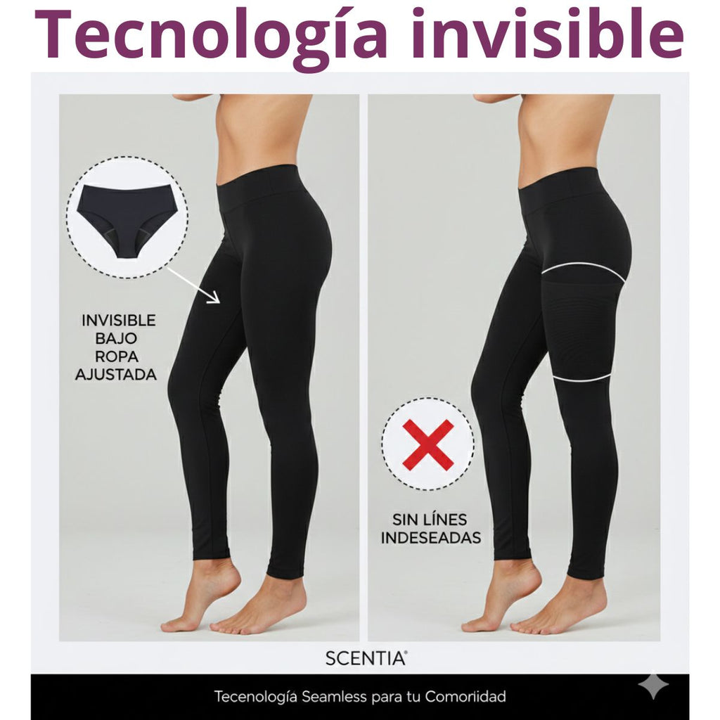 2 Pack Calzón Menstrual Scentia Bambú Seamless