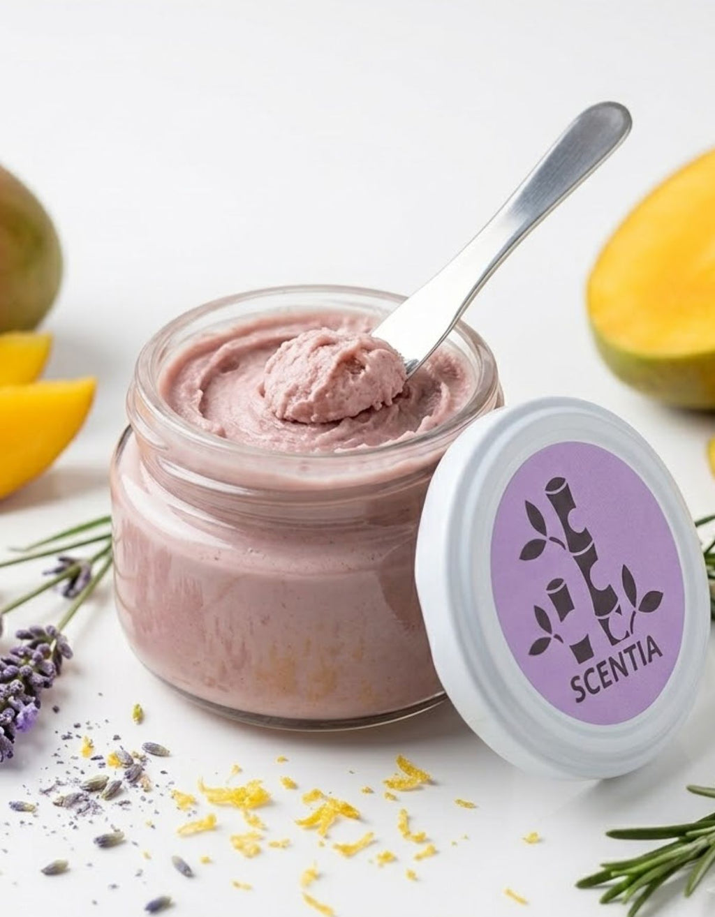 Desodorante Natural Sin Aluminio Lavanda Aloe Scentia Mujer