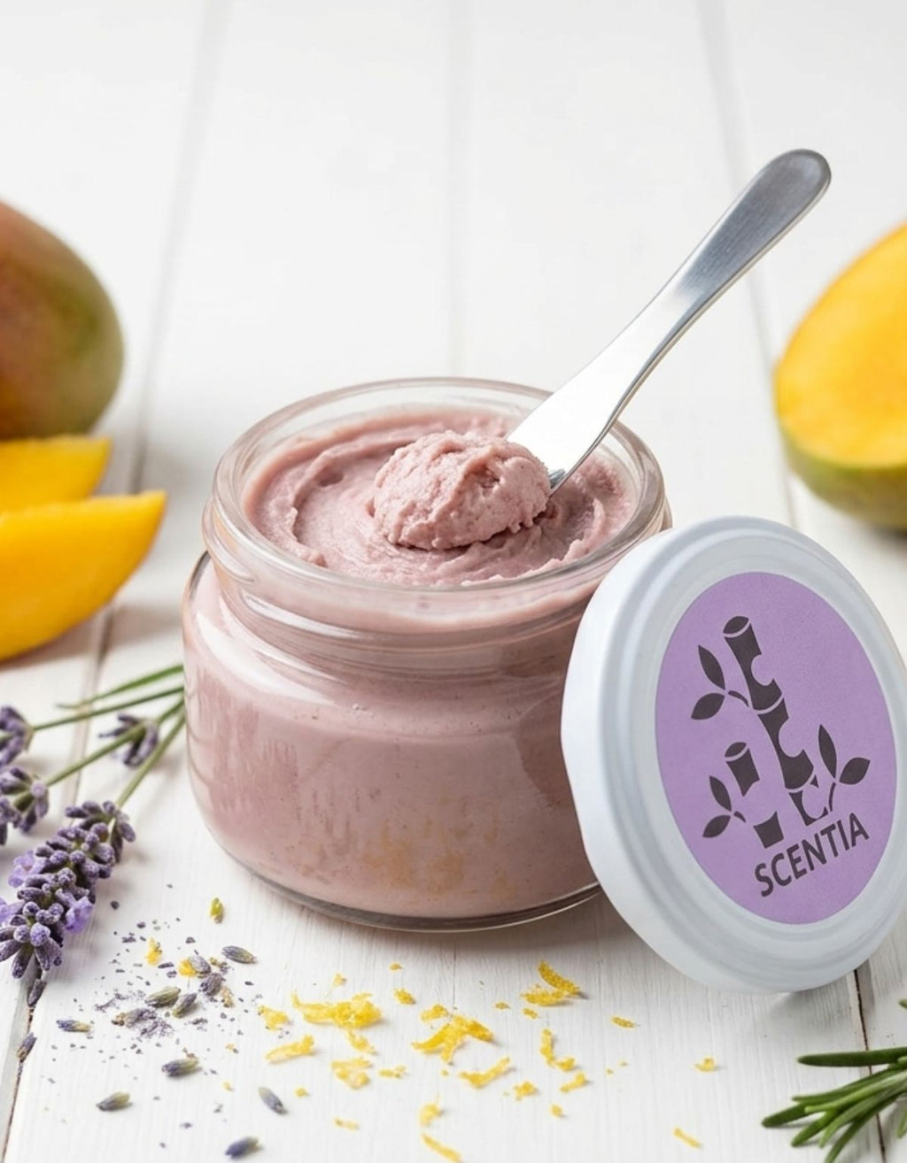 Desodorante Natural Sin Aluminio Lavanda Aloe Scentia Mujer