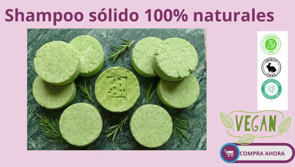 KIT SHAMPOO Y ACONDICIONADOR SOLIDO ROMERO Y COCO FORTALECEDOR