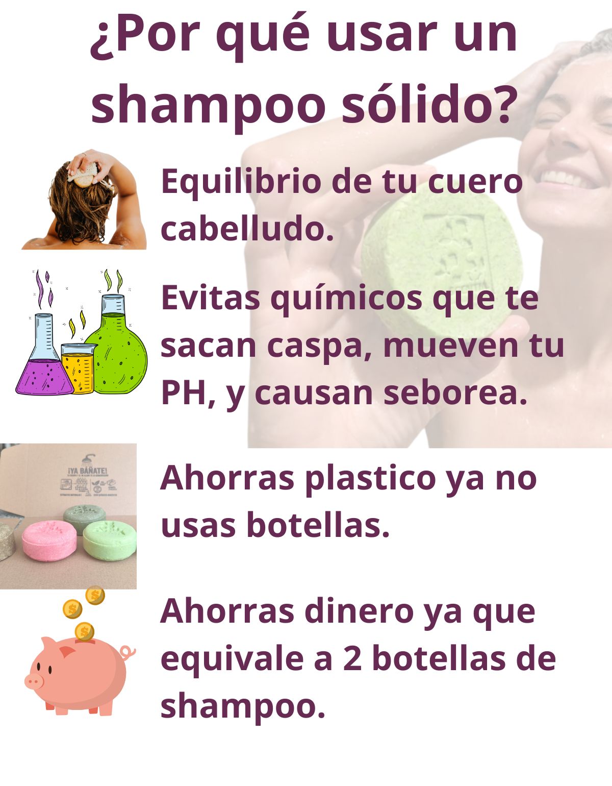 Shampoo Sólido Cebolla Romero Anticaída Crecimiento Scentia