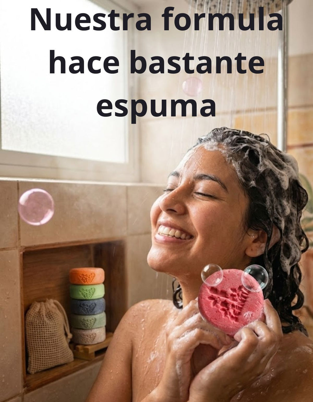 Shampoo Sólido Cebolla Romero Anticaída Crecimiento Scentia
