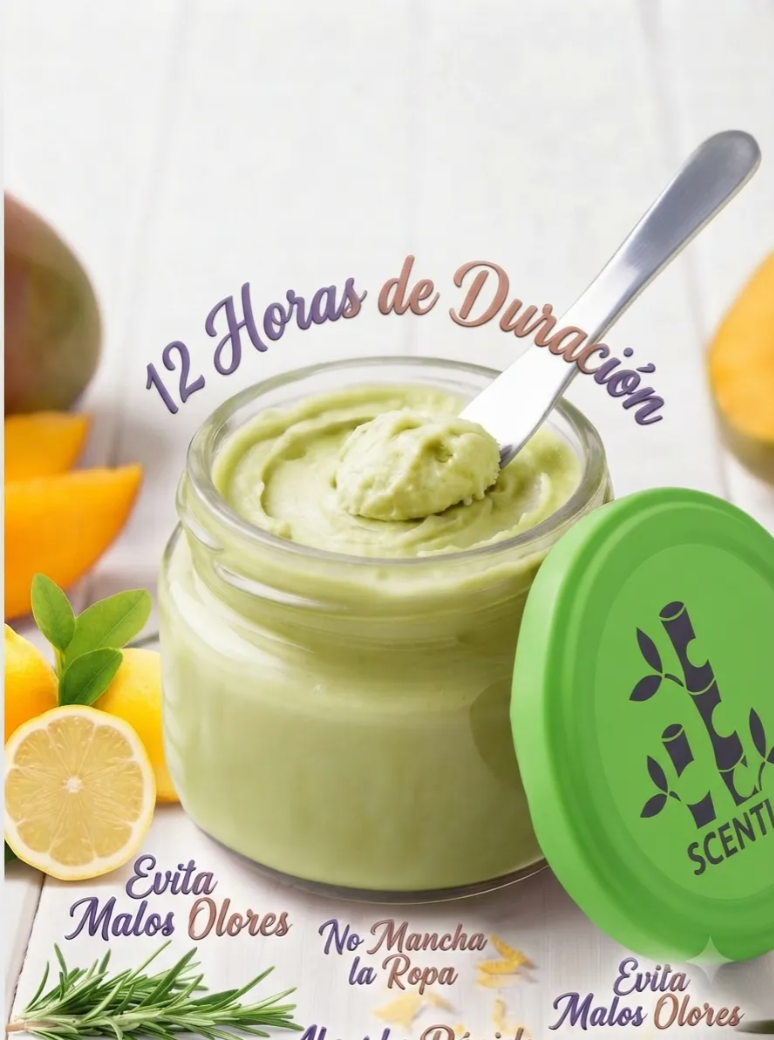 Desodorante Natural Sin Aluminio Limon Romero Scentia