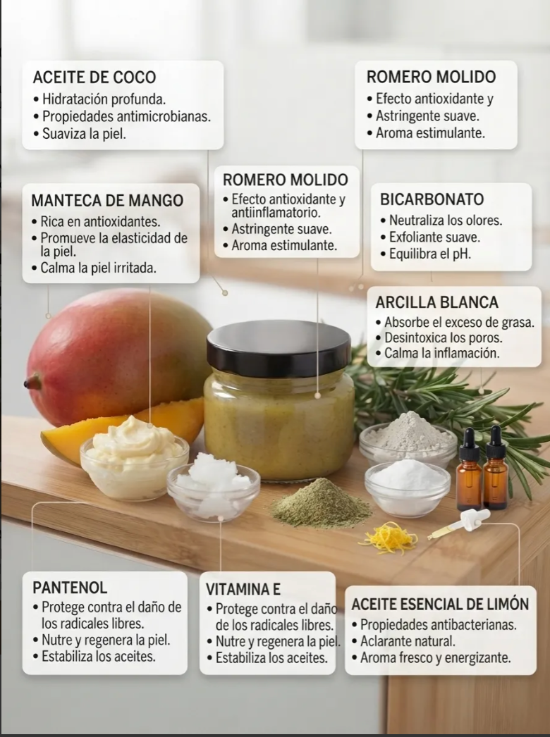 Desodorante Natural Sin Aluminio Limon Romero Scentia