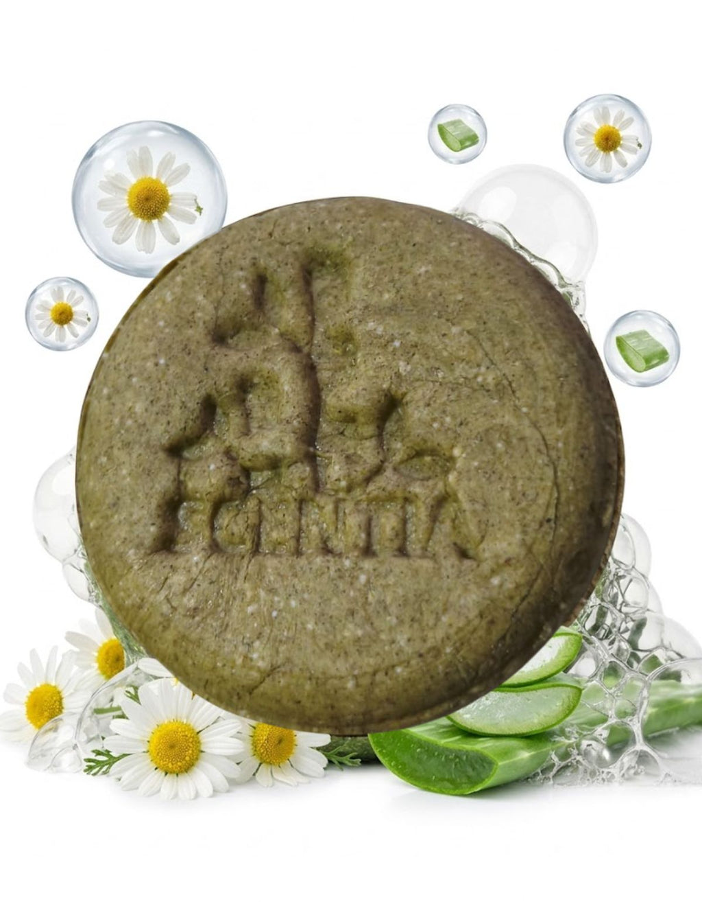 Shampoo Sólido Aloe Manzanilla Cuero Cabelludo Sensible Scen